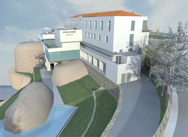 Projeto para o Hotel da Penha do arquiteto Noé Diniz © Irmandade de Nossa Senhora do Carmo da Penha